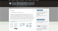 Desktop Screenshot of issuemanagement.org